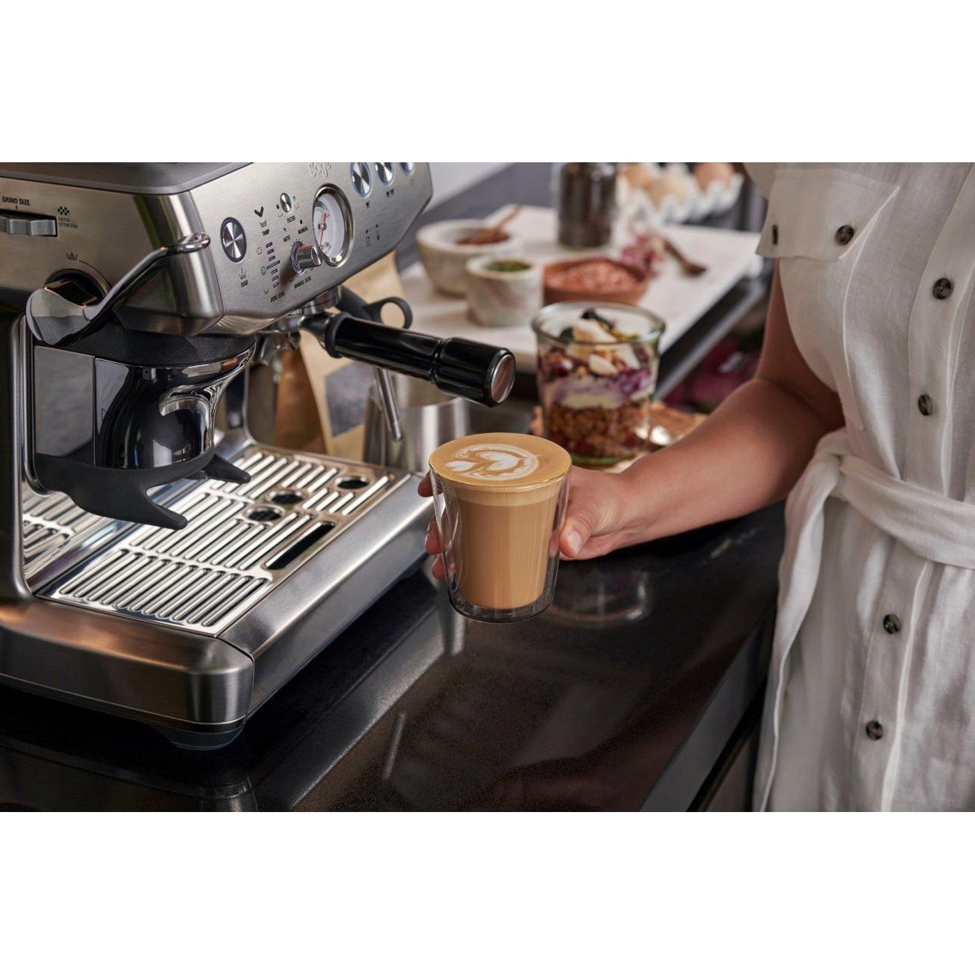 Machine à Expresso Barista Express Impress inox